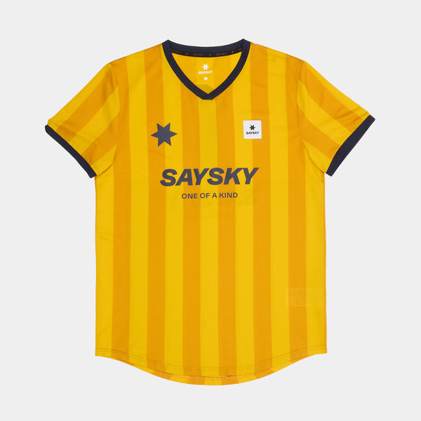 SAYSKY Stripe Combat T-Shirt T-SHIRTS 008 - YELLOW AOP