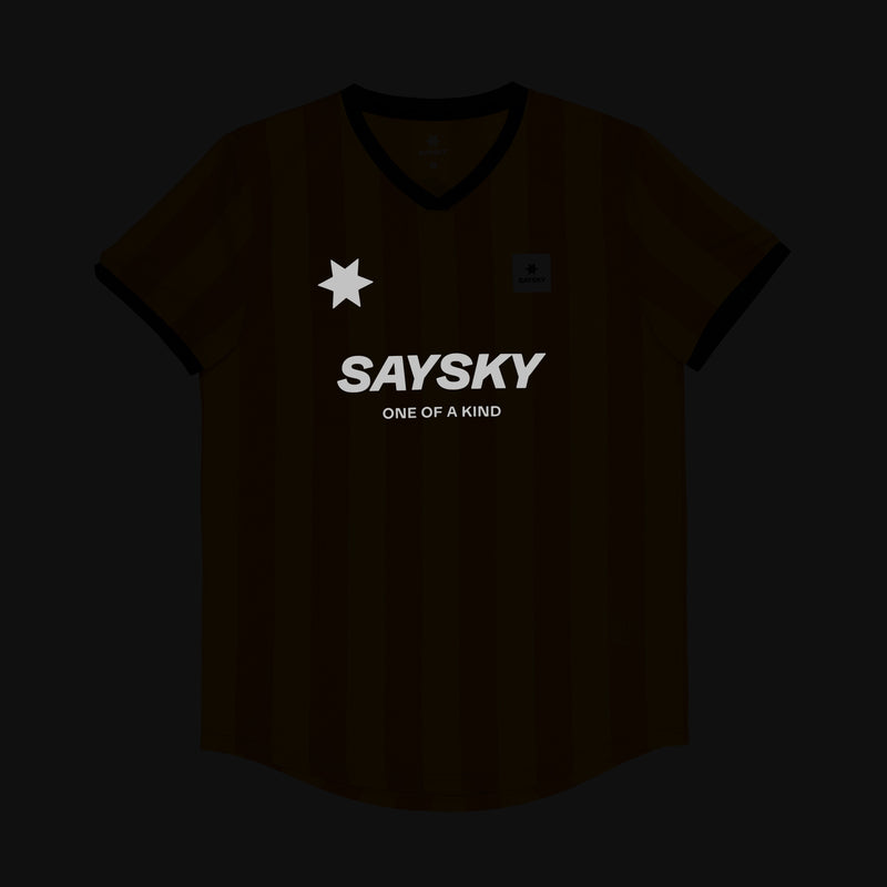 SAYSKY Stripe Combat T-Shirt T-SHIRTS 008 - YELLOW AOP