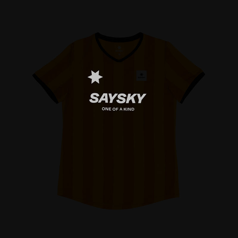 SAYSKY Stripe Combat T-Shirt T-SHIRTS 008 - YELLOW AOP