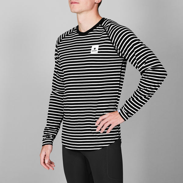 SAYSKY Striped Merino 165 Long Sleeve LONG SLEEVES 002 - STRIPES