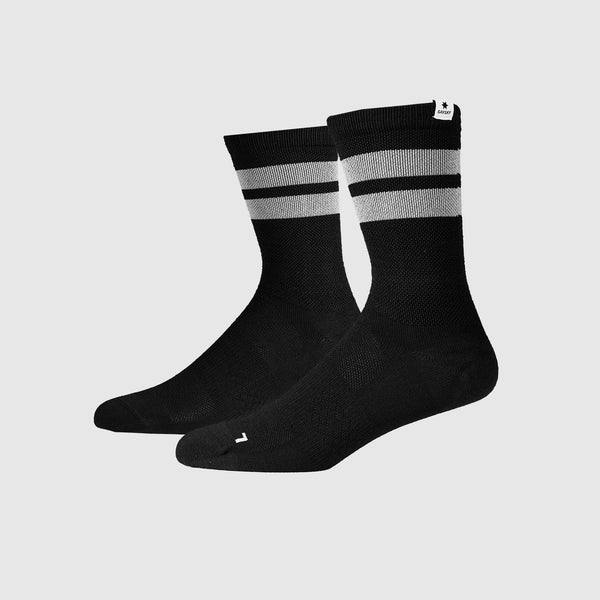 SAYSKY 2-Pack High Merino Socks ACCESSORIES BLACK