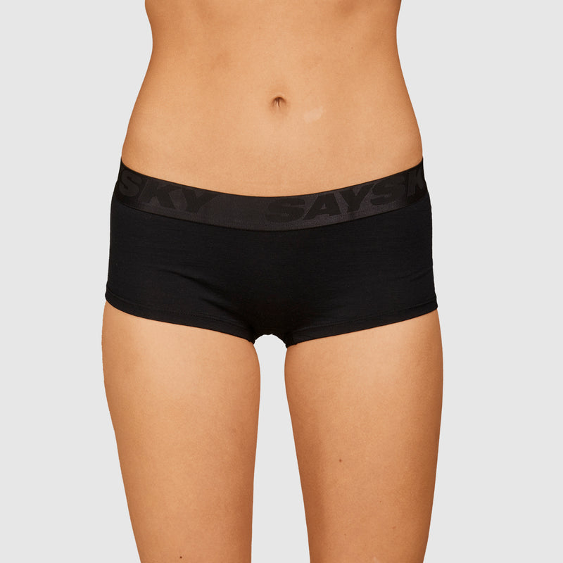 SAYSKY 3-Pack Merino Base 180 Hot Pants UNDERWEAR BLACK